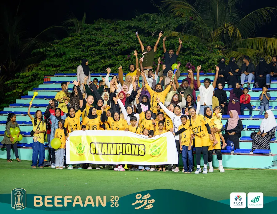 ބީފާން 2026 ފައިނަލް: ފަހަތުން އަރައި ފިޔޯރީ ބަލިކޮށް ޗެމްޕިއަންކަން ފުނާޑުން ހޯދައިފި!