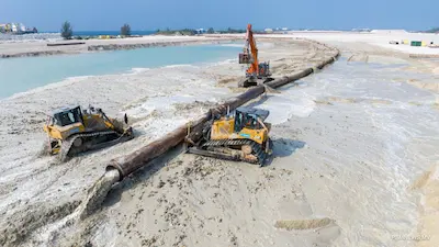 ދޮޅުމަސް ދުވަހުގެ ތެރޭގައި ހުޅުމާލެ ފޭސް 3 ހިއްކުމުގެ މަސައްކަތް ނިމުމަކާ ހަމައަށް