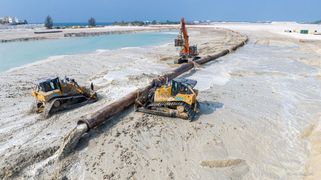 ދޮޅުމަސް ދުވަހުގެ ތެރޭގައި ހުޅުމާލެ ފޭސް 3 ހިއްކުމުގެ މަސައްކަތް ނިމުމަކާ ހަމައަށް