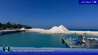 ހދ ފިނޭ ބަނދަރުގެ މަސައްކަތް ހަލުވި ކަމާއެކު ކުރިއަށް