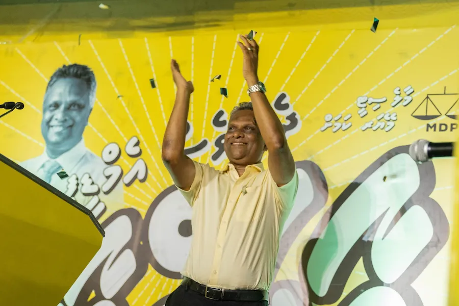 މާލޭ މޭޔަރުކަމުގެ އެމްޑީޕީ ޓިކެޓު އާދަމް އާޒިމް ކާމިޔާބު ކުރައްވައިފި