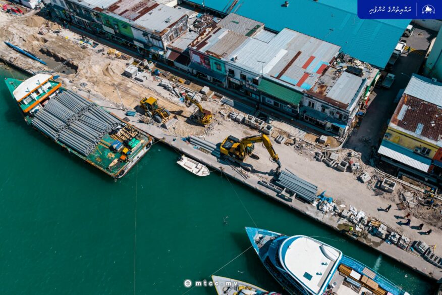ބޮޑުތަކުރުފާނުމަގު އުތުރު ފަރާތް ތަރައްގީކުރުން: ސެގްމެންޓް ދޭއްގެ ޝީޓްޕައިލް މަސައްކަތް ނިމިއްޖެ