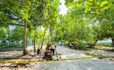 ޗައިނާގެ ޓީމަކުން ރާއްޖެ އައިސް، އެގައުމުގެ އެހީގައި ވިލިމާލޭގައި އަޅާ ހޮސްޕިޓަލުގެ ސާވޭ ކޮށްފި