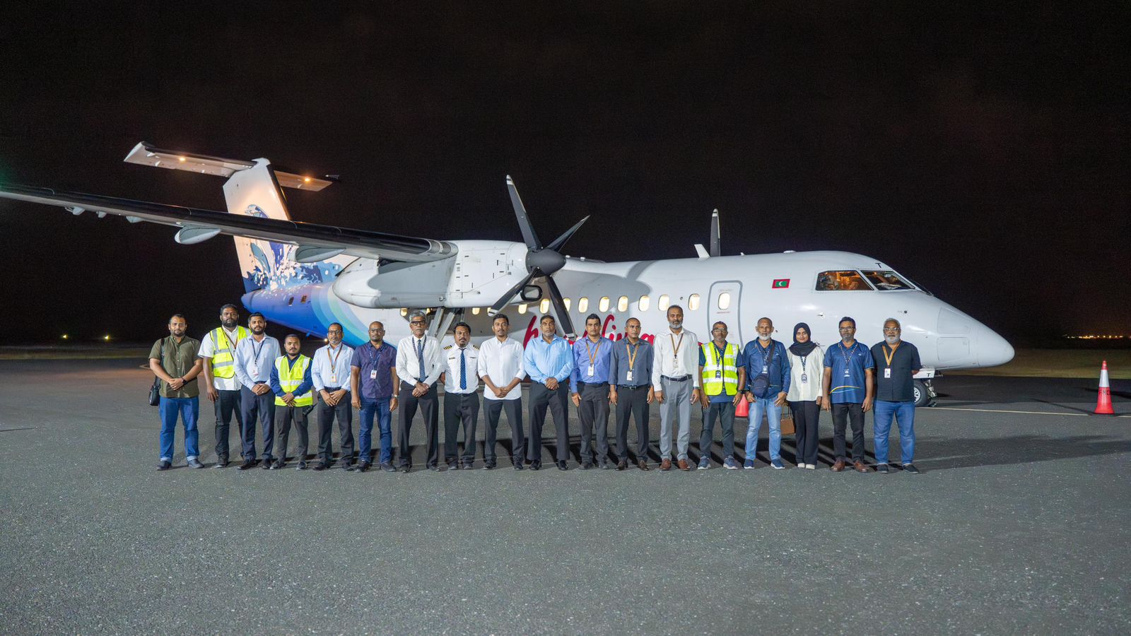 ފުނަދޫ އެއަރޕޯޓު ރޭގަނޑު މަތިންދާ ބޯޓު ޖެއްސޭ ގޮތަށް ތަރައްގީކޮށް، ޓެސްޓް ފްލައިޓް ޖައްސައިފި