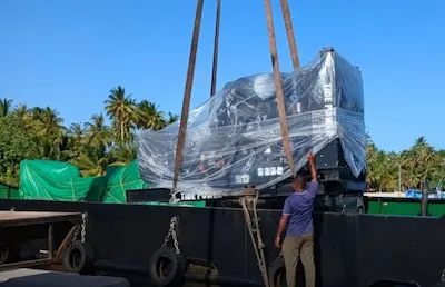 އައު ޖަނެރޭޓަރު އިންސްޓޯލުކޮށް، ހިތަދޫގެ ކަަރަންޓު މައްސަލައަށް ހައްލު ހޯދައިފި