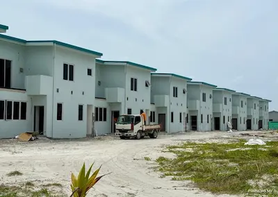 ދިއްދޫގައި ތަރައްގީ ކުރާ ރޯހައުސްތަކުގެ މަސައްކަތުގެ 75 އިން ސައްތަ ނިމިއްޖެ