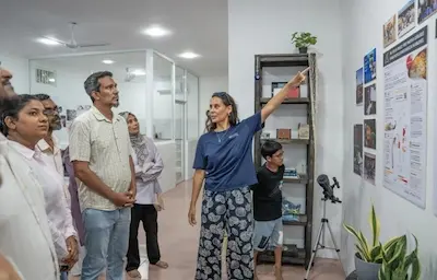 ރާއްޖޭގެ ފުރަތަމަ ޝާކް ރިސާޗް ހަބް ހުޅުވައިފި